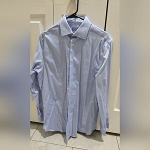 Michael Kors Sky Blue Dress Shirt. size  15 1/2 - 32/33
